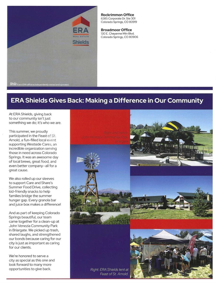 A brochure of a communityAI-generated content may be incorrect.